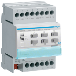 Régulateur KNX 6 sorties...