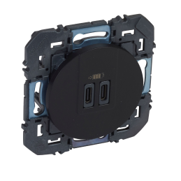 Duplo carregador USB tipo C...