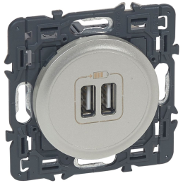 Enchufe doble USB complete...