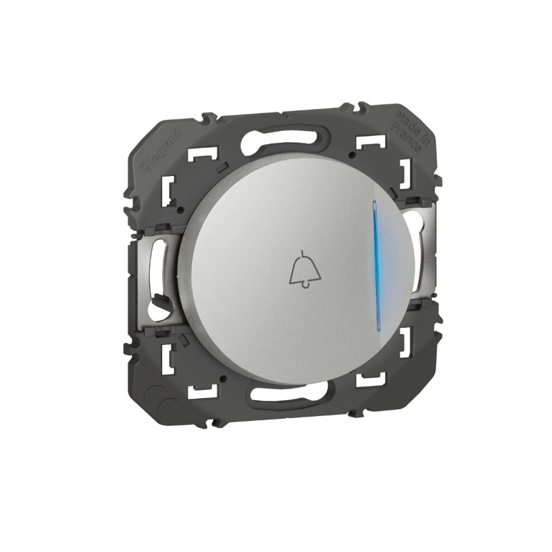 Legrand 600118 Pushbutton indicator light and marking doorbell Dooxie