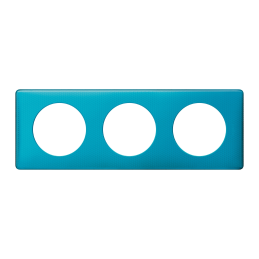 Plate Céliane - metal Blue...