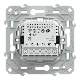 Interrupteur Schneider Electric Ovalis obturateur prêt à poser à