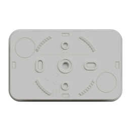 Unica - prise chargeur USB - C 65W forte puiss - 2mod - blanc - méca  support fix (NU501418)
