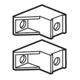 2 insulating supports -...