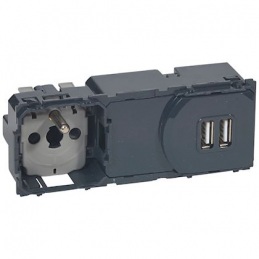 Socket outlet + charger...