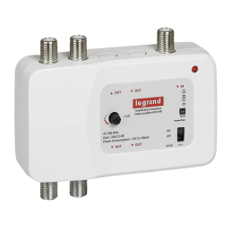 Amplificador televisión UHF...