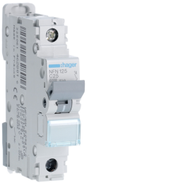 Disjoncteur 25A 1P 6-10kA...