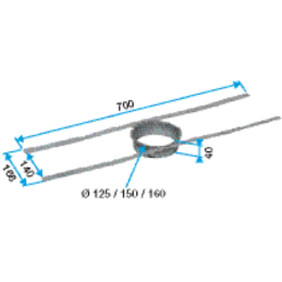 Fixation pour tuile à...