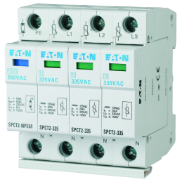 Plug-in arresters 3P+N...