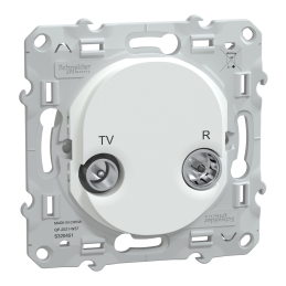 Plug TV-R Ovalis - built-in...