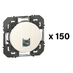 Set of 150 plugs RJ45...