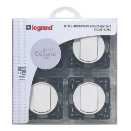 Conjunto de 4 interruptores...