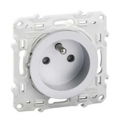 Socket outlet 2P+T aluminum...