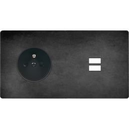 Placa del interruptor 'M'...