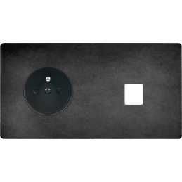 Placa del interruptor 'M'...