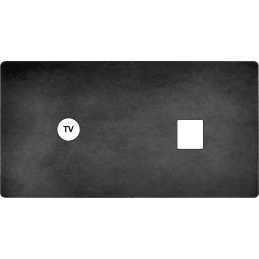 Placa del interruptor 'M'...