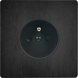 Switch plate 'M' painted...