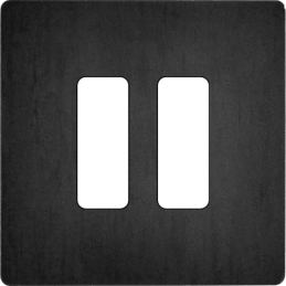 Façade 'M' acier verni...