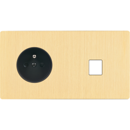 Placa de interrutor 'M'...