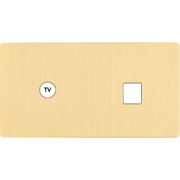 Placa del interruptor 'M'...