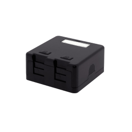 Caso 2 portos RJ45 keystone...