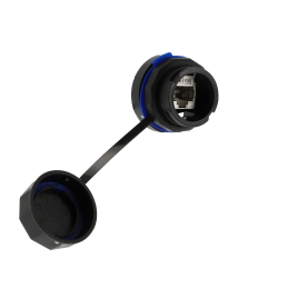 Base impermeável IP68 RJ45...