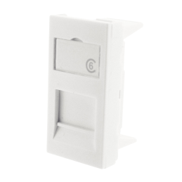 Placa frontal RJ45, direita...