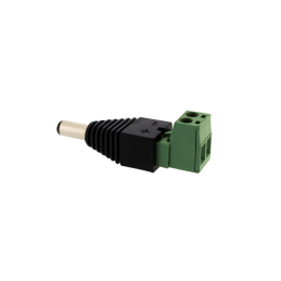 Connector plug male DC (short)