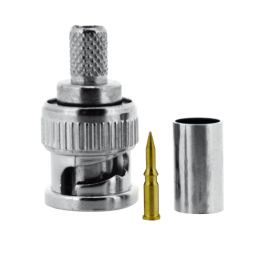 Set of 10 BNC plug male...