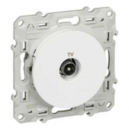 Plug television white...