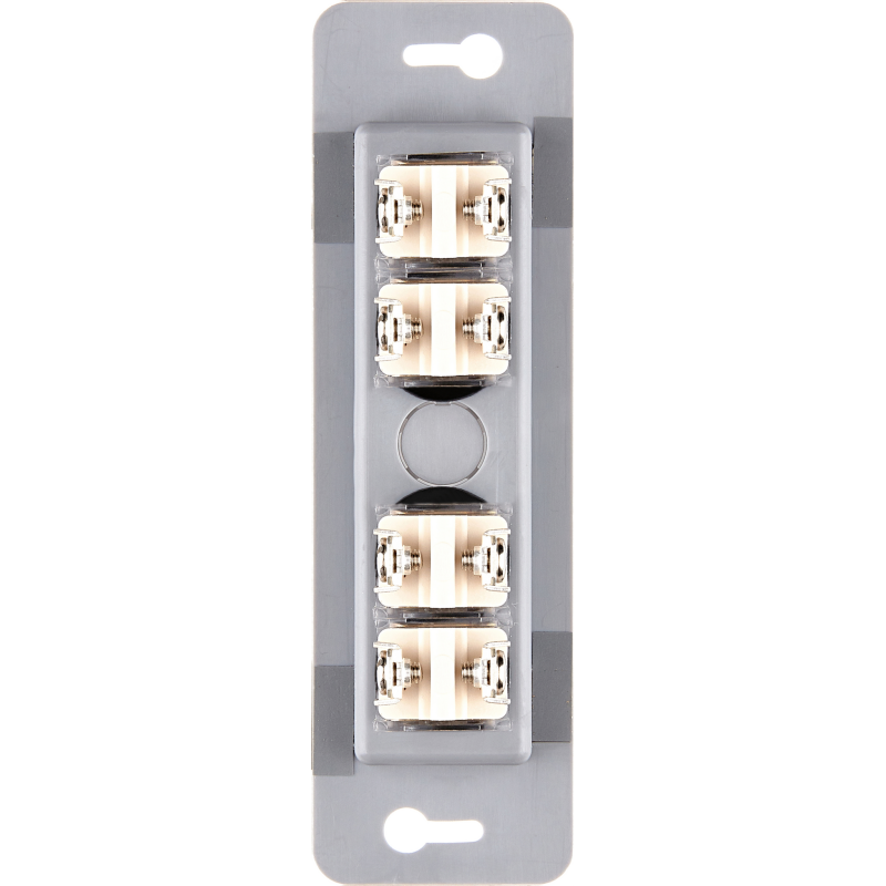 Modelec 072-046G Narrow reinforced mechanism long black 4 pushbuttons