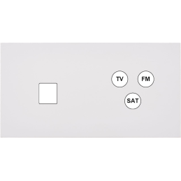 Façade Désir Blanc Mat...