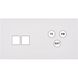 Switch plate Désir matt...