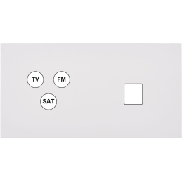 Façade Désir Blanc Mat...