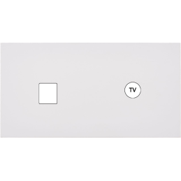 Switch plate Désir matt...