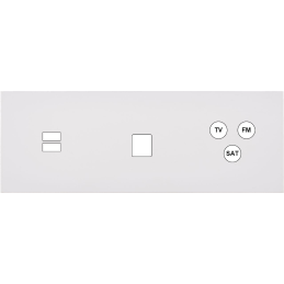 Switch plate Désir matt...