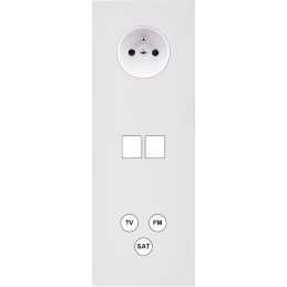 Placa del interruptor Désir...