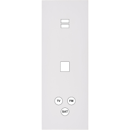 Switch plate Désir matt...