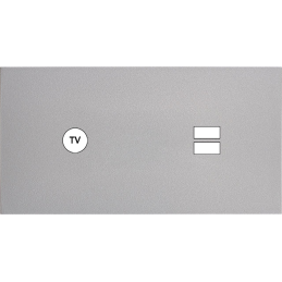 Switch plate Désir ALU matt...