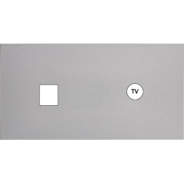 Switch plate Désir ALU matt...