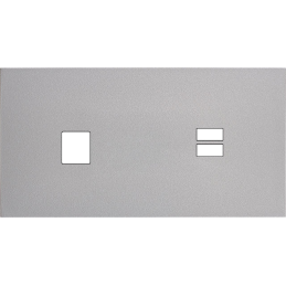 Switch plate Désir ALU matt...