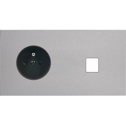 Switch plate Désir ALU matt...