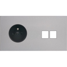 Switch plate Désir ALU matt...