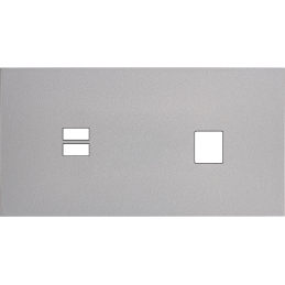 Switch plate Désir ALU matt...