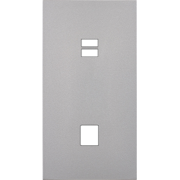 Switch plate Désir ALU matt...