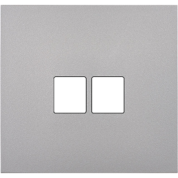 Switch plate Désir ALU matt...