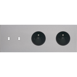 Switch plate Désir ALU matt...