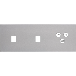 Switch plate Désir ALU matt...