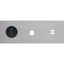 Switch plate Désir ALU matt...