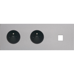 Switch plate Désir ALU matt...